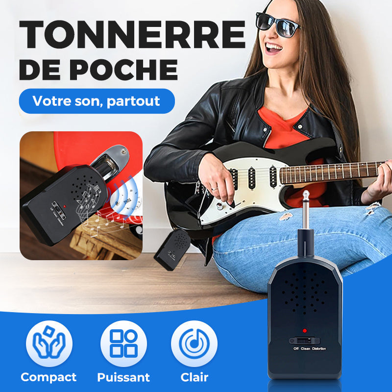 ToneMate™ Mini ampli – Un son puissant dans un format compact
