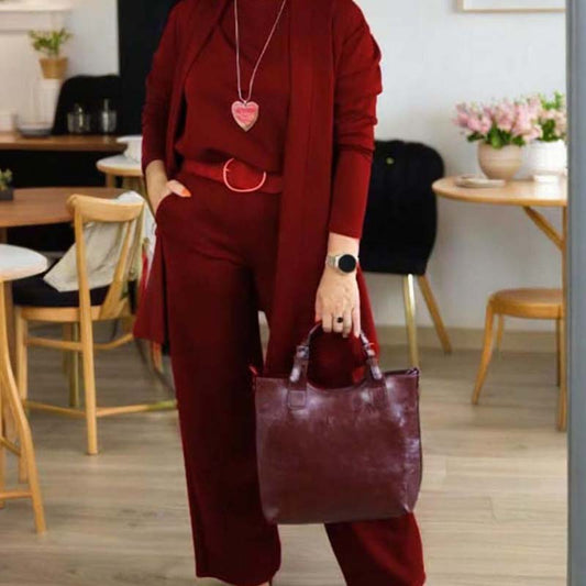 Allure - L'ensemble 3 pièces Y2K pour un style travail-chic