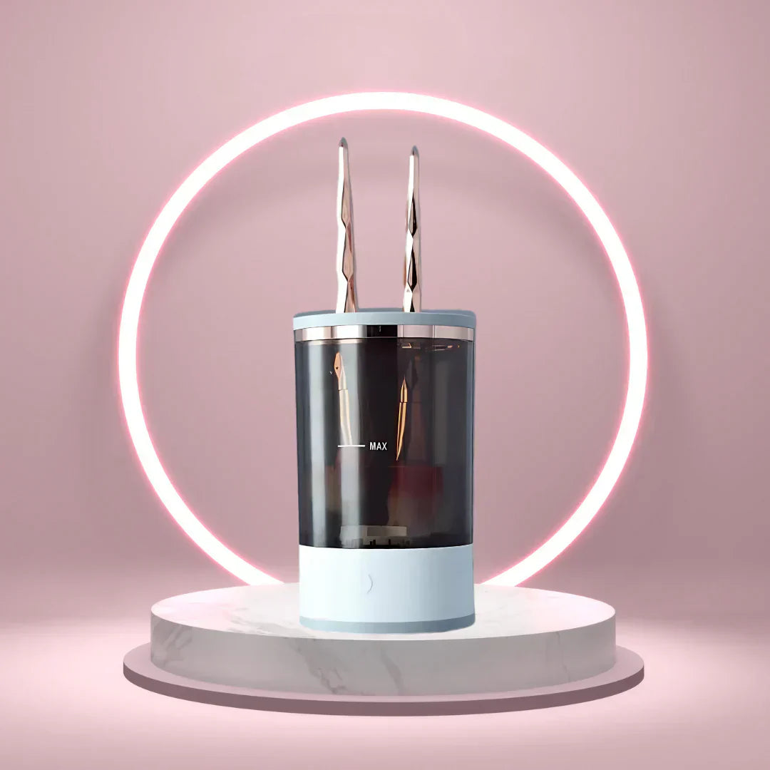 BrushWhirl™ - Nettoyeur de pinceaux de maquillage électrique