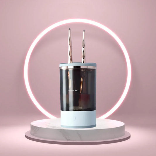 BrushWhirl™ - Nettoyeur de pinceaux de maquillage électrique