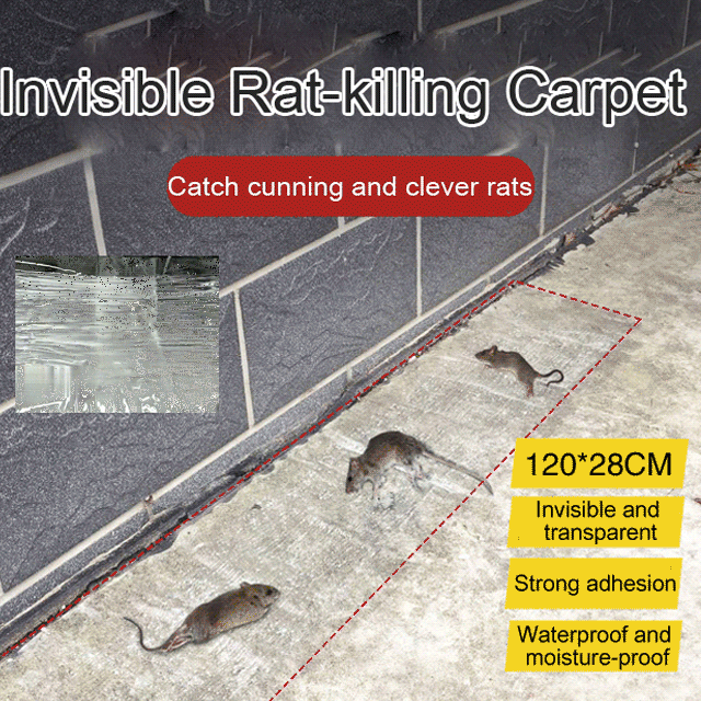 GripNix™ | Tapis Adhésif Anti-Rongeurs pour Intérieur | 1+1 GRATUIT