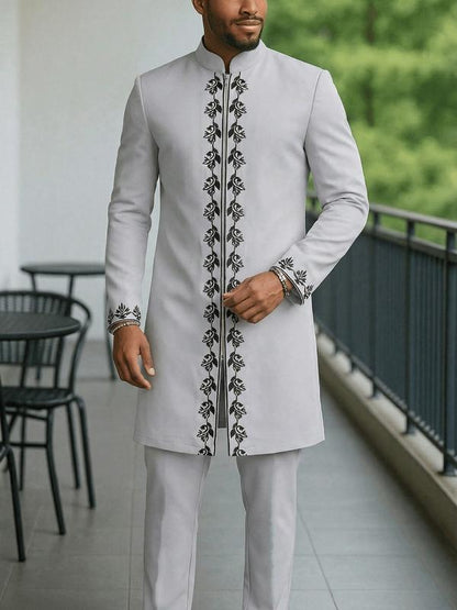 Kaviro™ - Ensemble Caftan Homme 2 Pièces