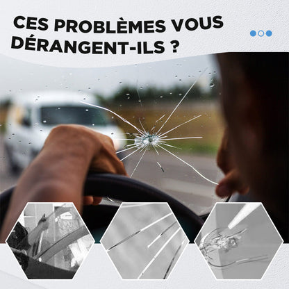 GlassFix™ – Kit de Réparation de Vitres Auto