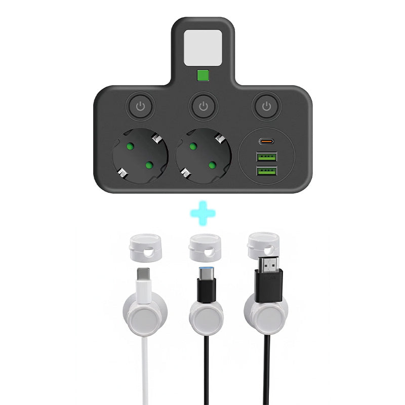 Nexora™ SmartPower Hub avec USB et veilleuse