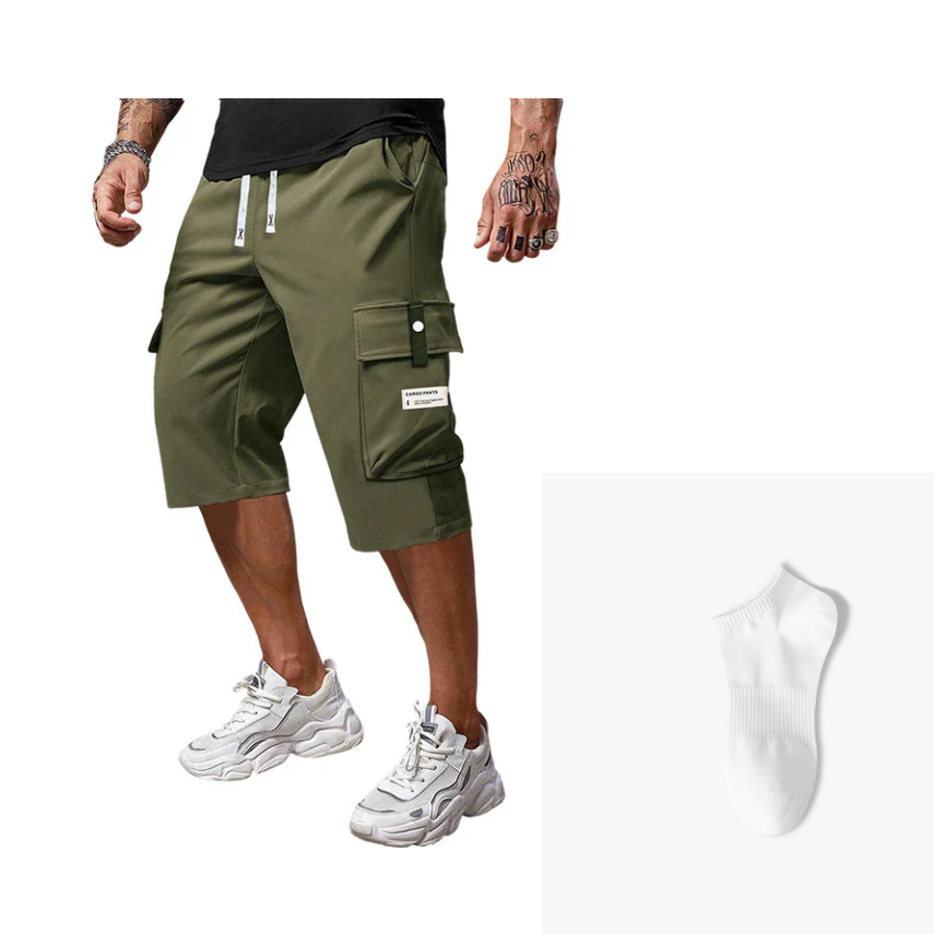UrbanFlex™ – Short Cargo Homme Décontracté