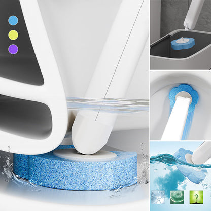 PureLavo™ - Kit de Brosse WC avec Éponges Jetables