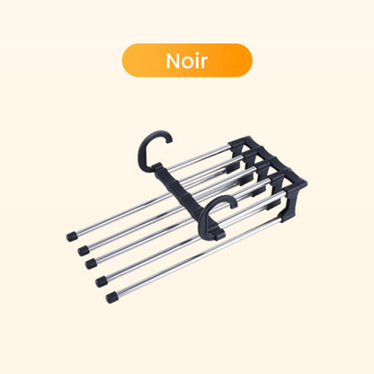 Ordiva™ – Porte-Pantalons Multifonctionnel 5 en 1