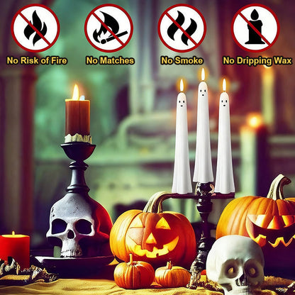 SpookyGlow™ – Bougie Halloween LED Spookkaars 🎃🕯️