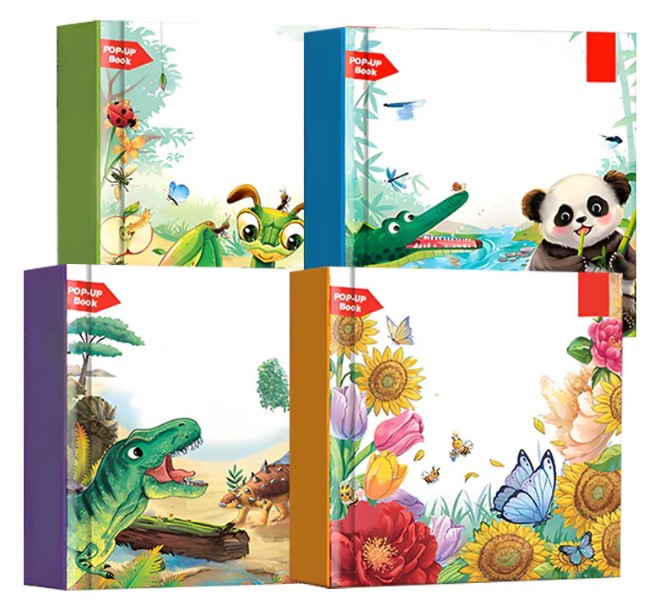 Livre 3D Pop-Up Animéo™ – L’apprentissage devient une aventure !