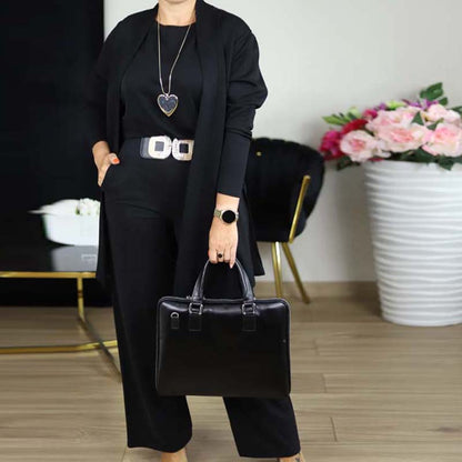 Allure - L'ensemble 3 pièces Y2K pour un style travail-chic