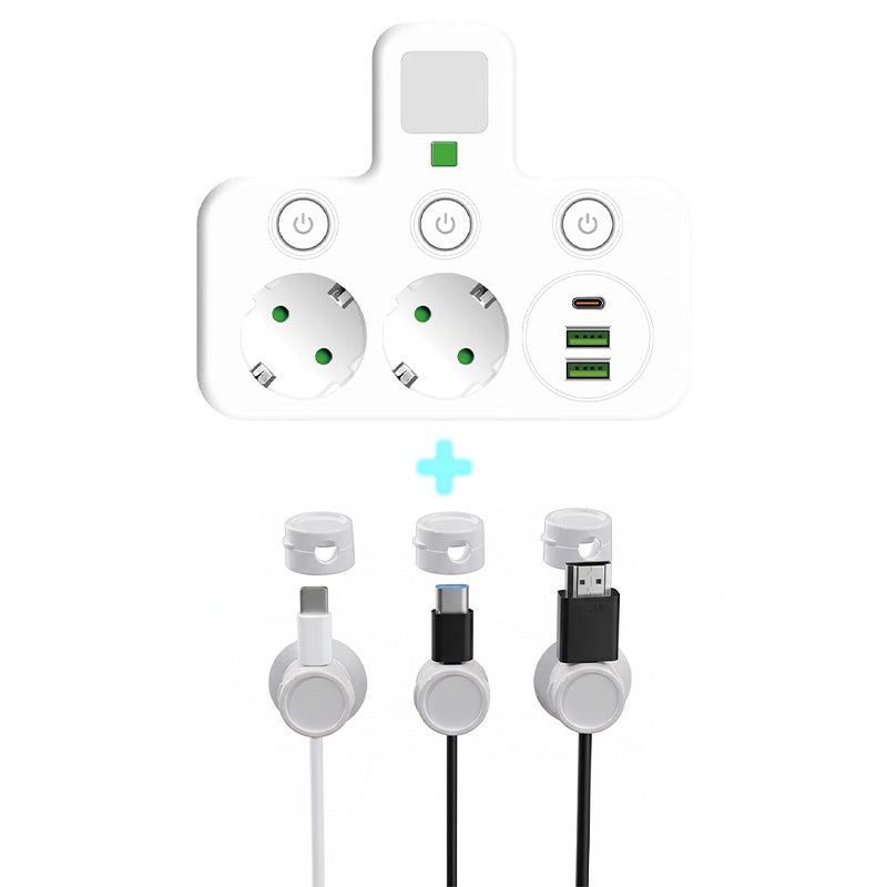 Nexora™ SmartPower Hub avec USB et veilleuse