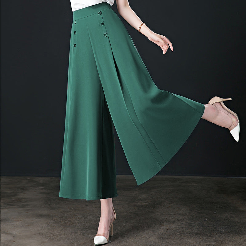 Élancia™ Pantalon Large Plissé Confort