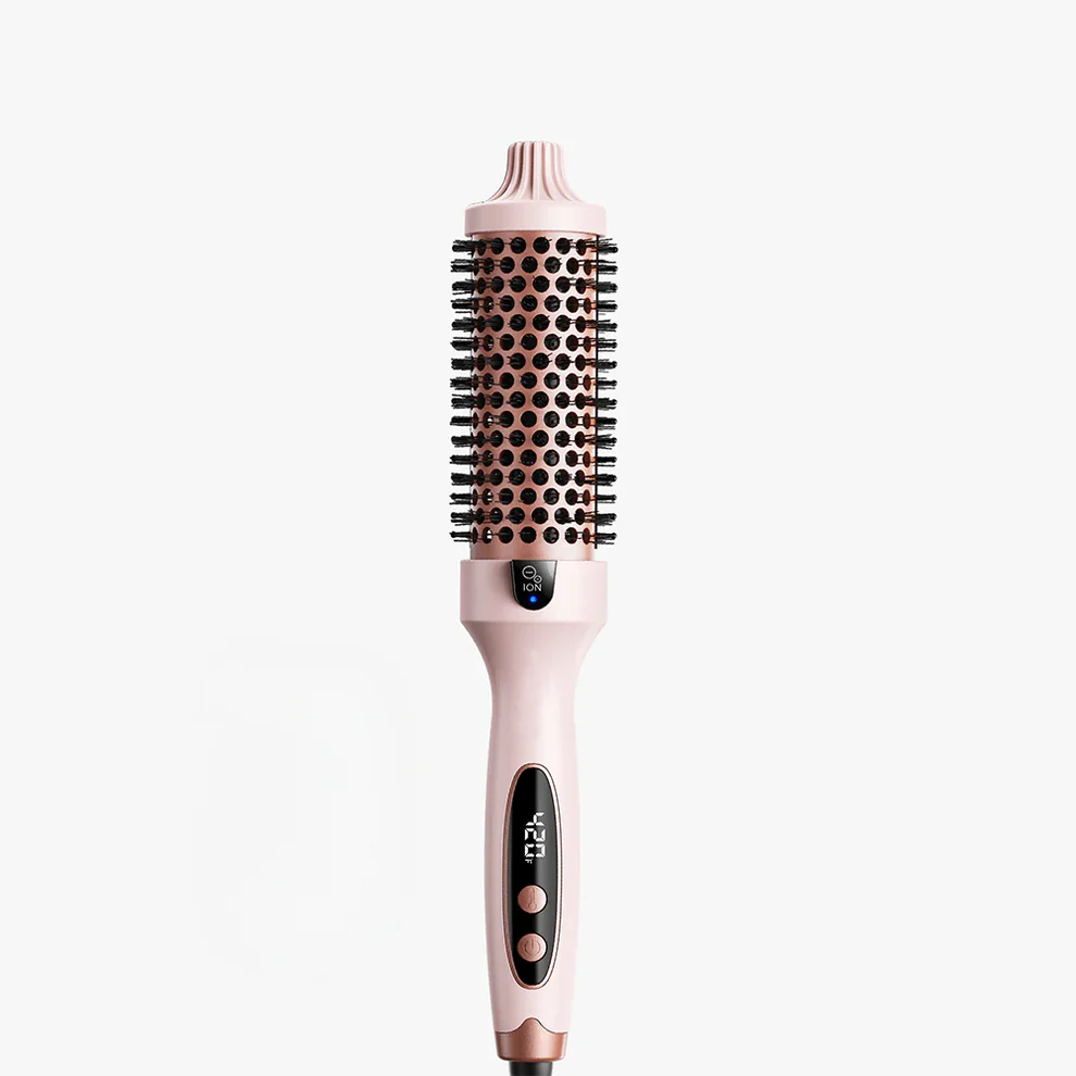 Volyra™ - Brosse Chauffante Volume & Lissage 2-en-1