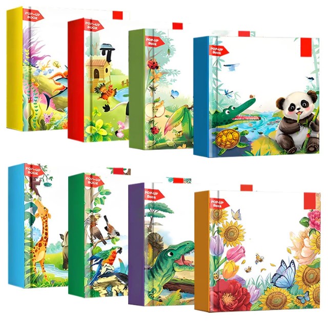 Livre 3D Pop-Up Animéo™ – L’apprentissage devient une aventure !