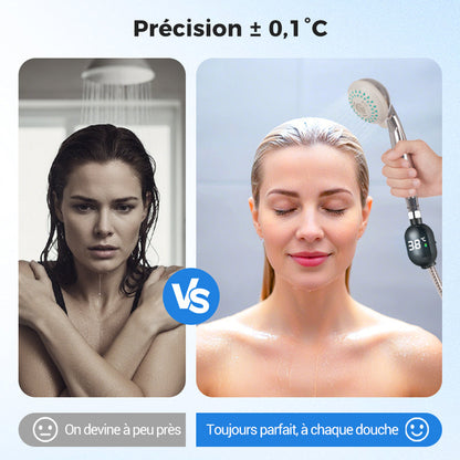 AquaLumo™ – Thermomètre de douche digital avec écran LCD rétroéclairé