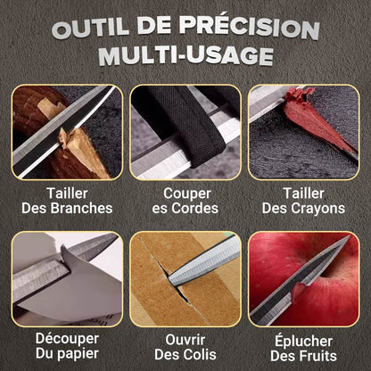 EdgeMate™ – Couteau de poche portable avec porte-clés détachable