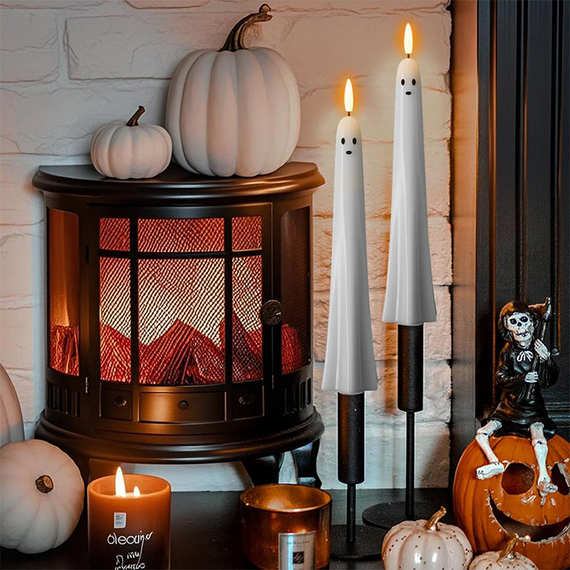 SpookyGlow™ – Bougie Halloween LED Spookkaars 🎃🕯️