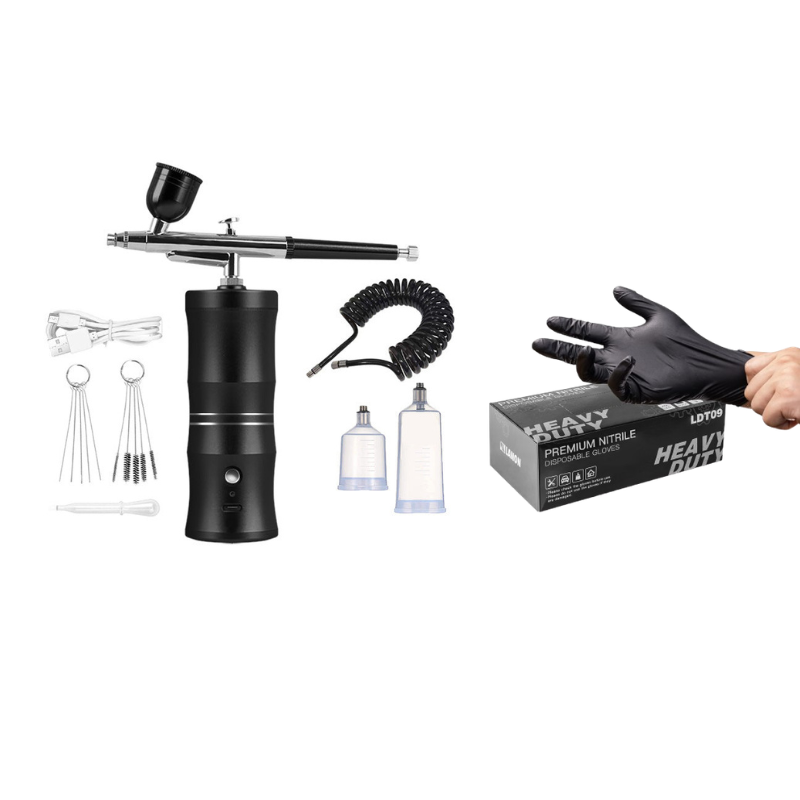 Aerolisse™ Kit Aérographe Portable – Précision & Créativité Sans Fil
