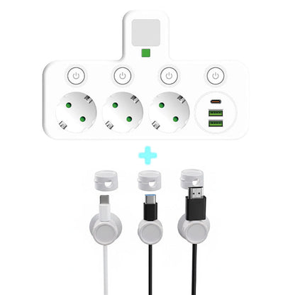 Nexora™ SmartPower Hub avec USB et veilleuse