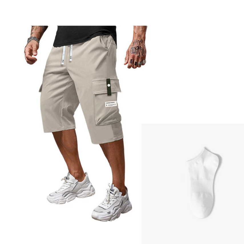 UrbanFlex™ – Short Cargo Homme Décontracté