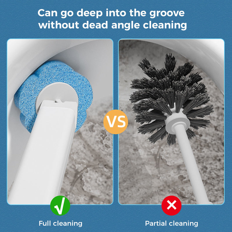 PureLavo™ - Kit de Brosse WC avec Éponges Jetables
