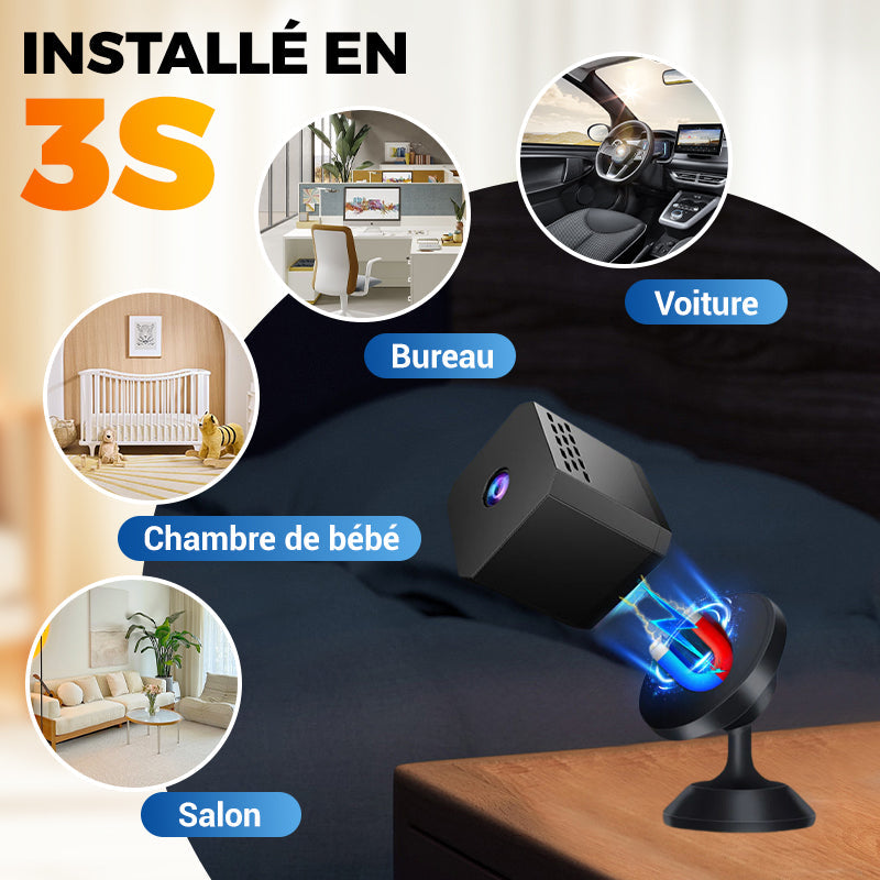 Nexyra™ - Caméra Intérieure Connectée HD – Surveillance Discrète et Intelligente