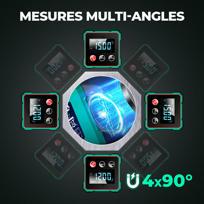 ProAngle™ – Détecteur d’Angle Numérique Magnétique avec Laser Électronique