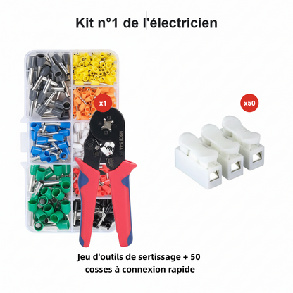 ElectraFix™ – Kit d’Embouts de Câbles Isolés Haute Fiabilité