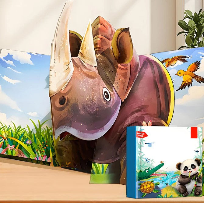 Livre 3D Pop-Up Animéo™ – L’apprentissage devient une aventure !