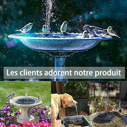 Aquasolys™ Fontaine Solaire de Jardin – Élégance Naturelle