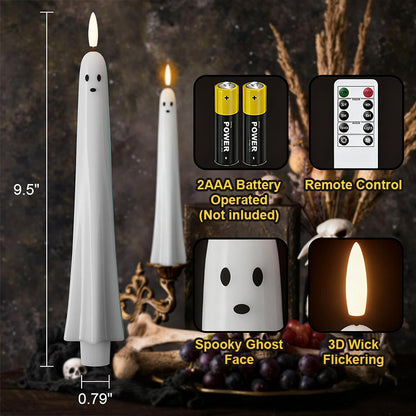 SpookyGlow™ – Bougie Halloween LED Spookkaars 🎃🕯️