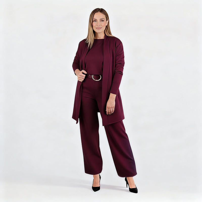 Allure - L'ensemble 3 pièces Y2K pour un style travail-chic
