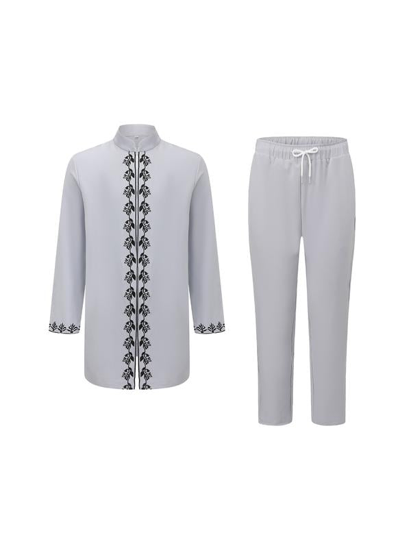 Kaviro™ - Ensemble Caftan Homme 2 Pièces