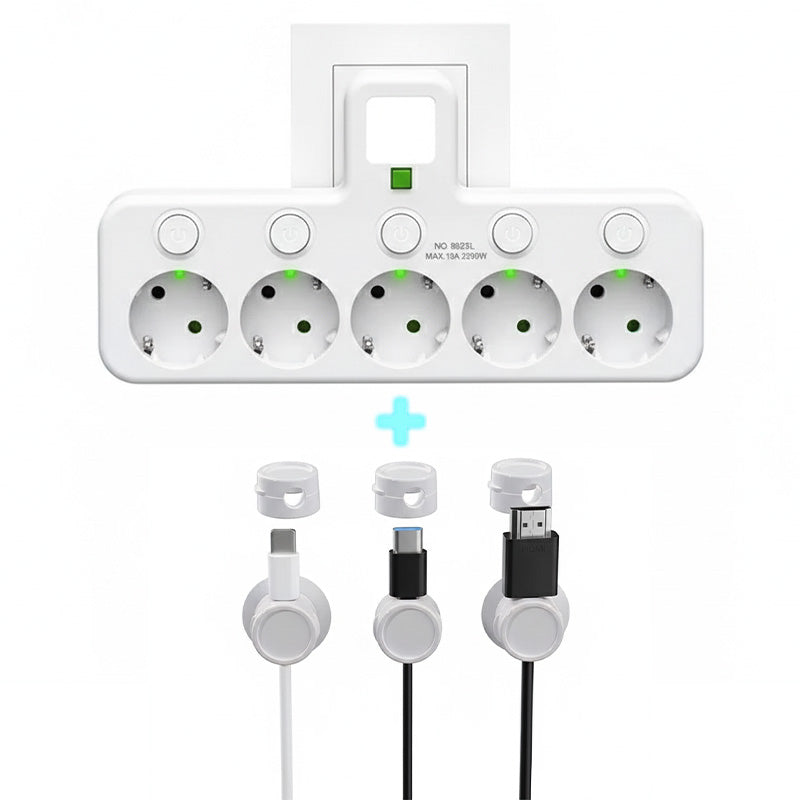 Nexora™ SmartPower Hub avec USB et veilleuse