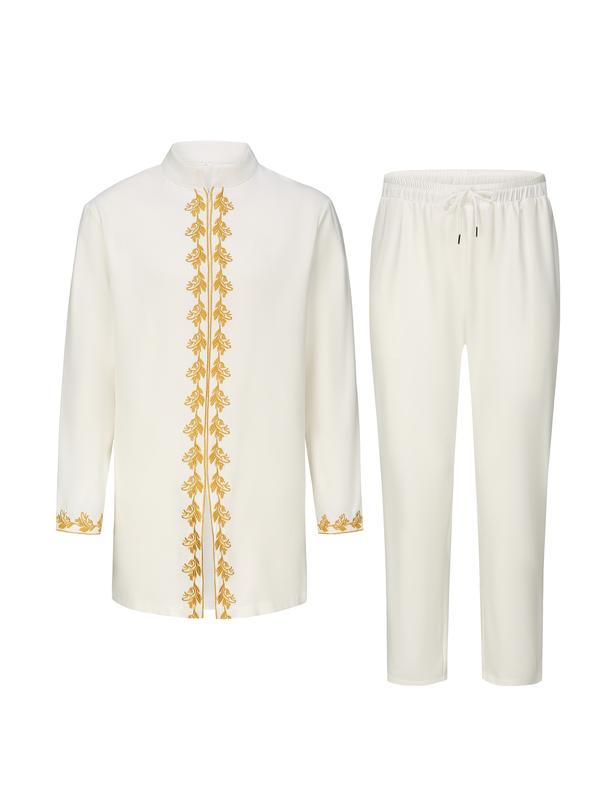 Kaviro™ - Ensemble Caftan Homme 2 Pièces