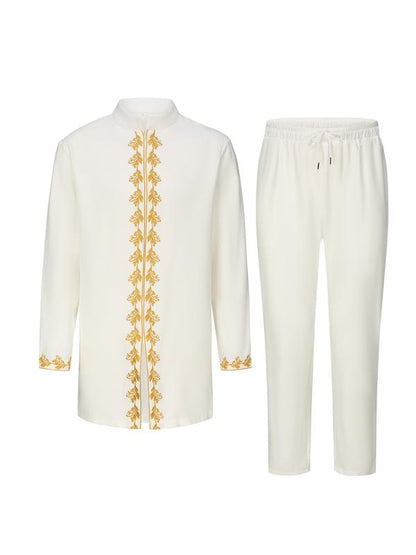 Kaviro™ - Ensemble Caftan Homme 2 Pièces