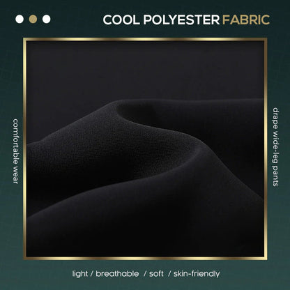 Élancia™ Pantalon Large Plissé Confort