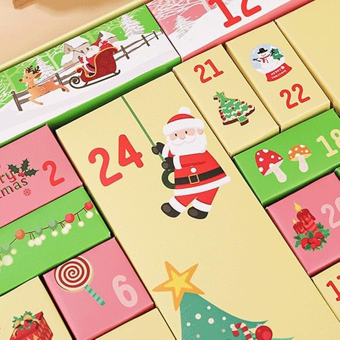 JoyDays Boîte d'Avent™ – Comptez jusqu'à Noël avec un Moment Magique de Cadeau Chaque Jour