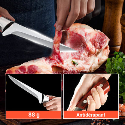 ForgeLuxe™ – L’Art de la Coupe Précise Inspiré des Chefs Michelin