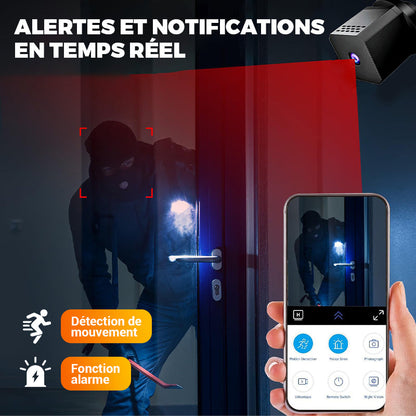 Nexyra™ - Caméra Intérieure Connectée HD – Surveillance Discrète et Intelligente