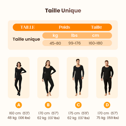 AeroTech - L'ensemble thermique sans couture pour une chaleur invisible
