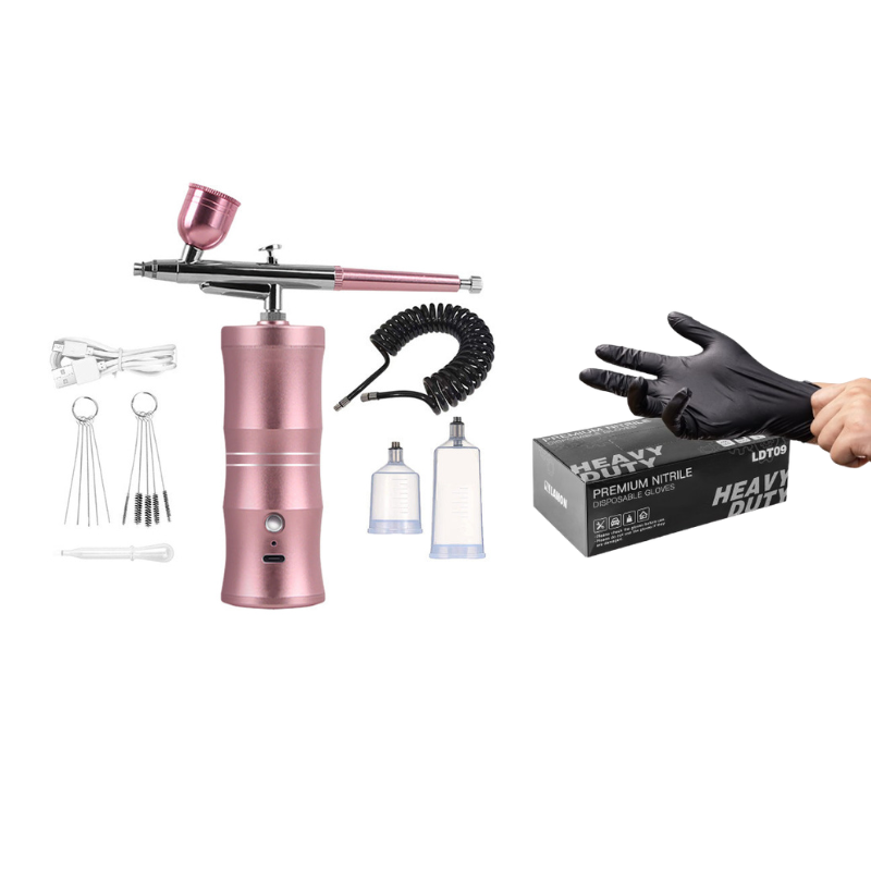 Aerolisse™ Kit Aérographe Portable – Précision & Créativité Sans Fil