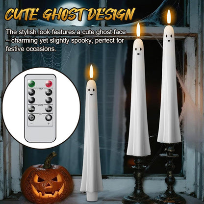 SpookyGlow™ – Bougie Halloween LED Spookkaars 🎃🕯️