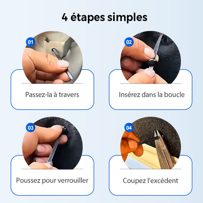 FixNyl™ – Attaches de Câbles Universelles en Nylon Haute Résistance
