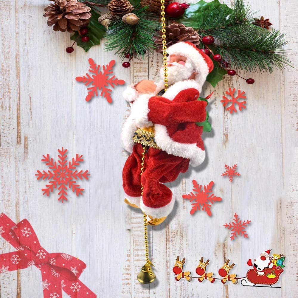 JolliClimb - Décor de corde de Père Noël – Faites vivre la magie de Noël chez vous !