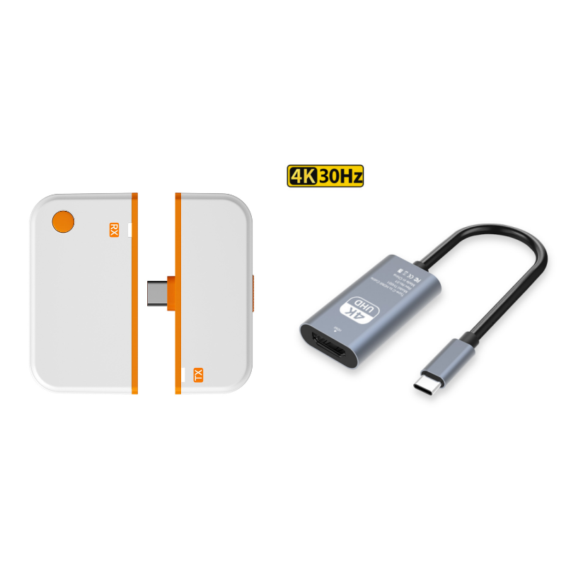 Aurexio™ Adaptateur Sans Fil HDMI Type-C – Partage d’Écran Instantané