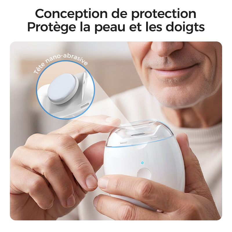 Nivara™ | Coupe-ongles électrique automatique précis avec LED intégrée