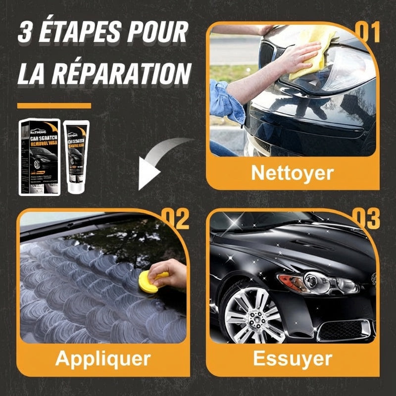 Carvexa™ - Pâte de Rénovation pour Rayures Auto | 1+1 GRATUIT