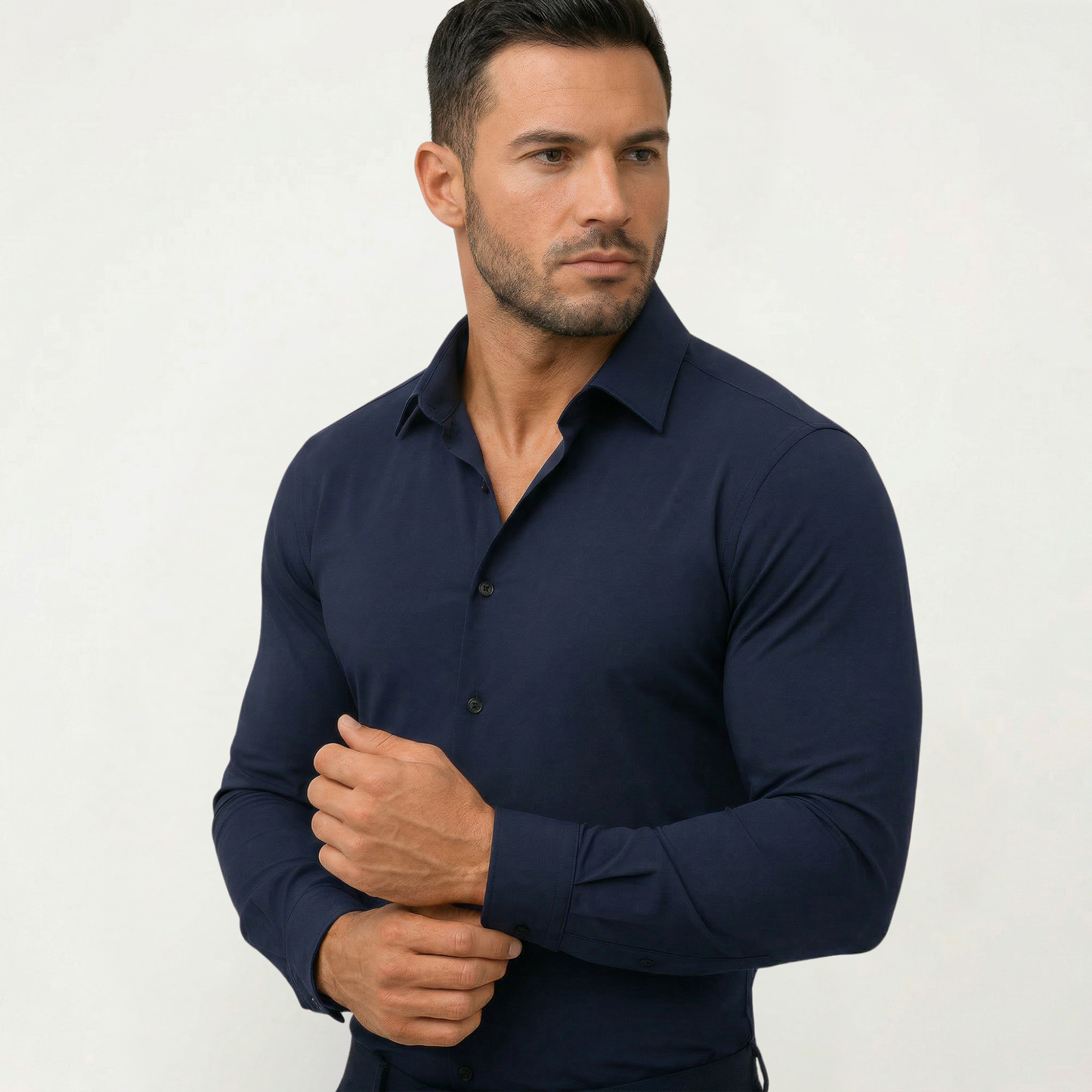 Norvello™ Chemise Stretch Sans Repassage Homme