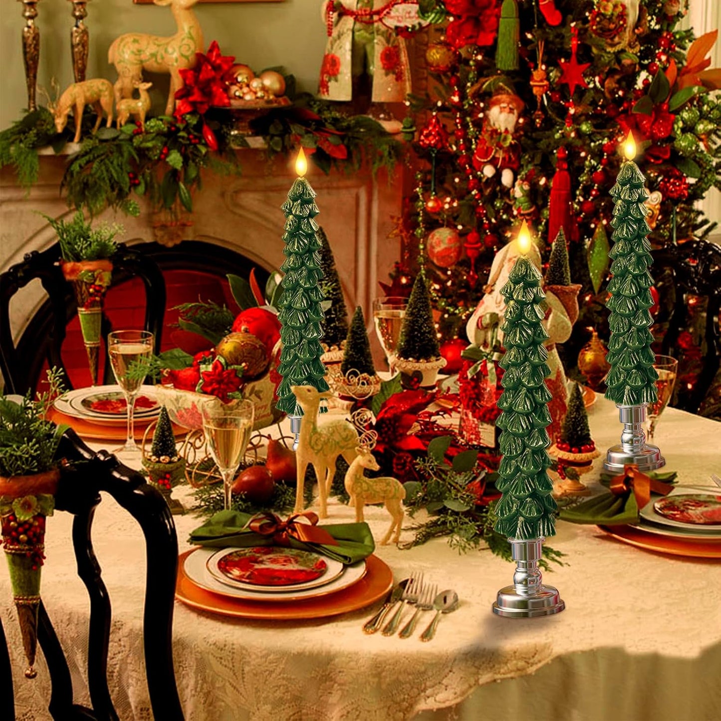 Auraflame™ Bougies de Noël LED – Apportez de la chaleur à la vie, sans flamme